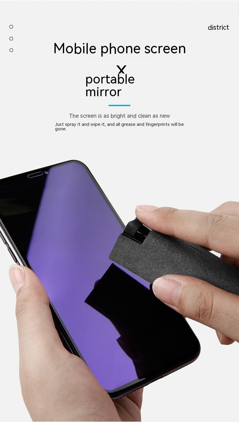 Screen Cleaner Integrated Spray Wipe