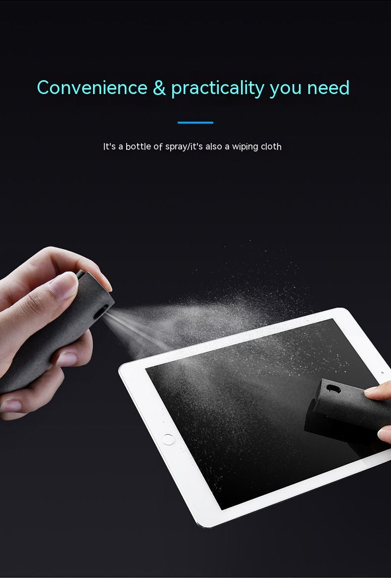 Screen Cleaner Integrated Spray Wipe