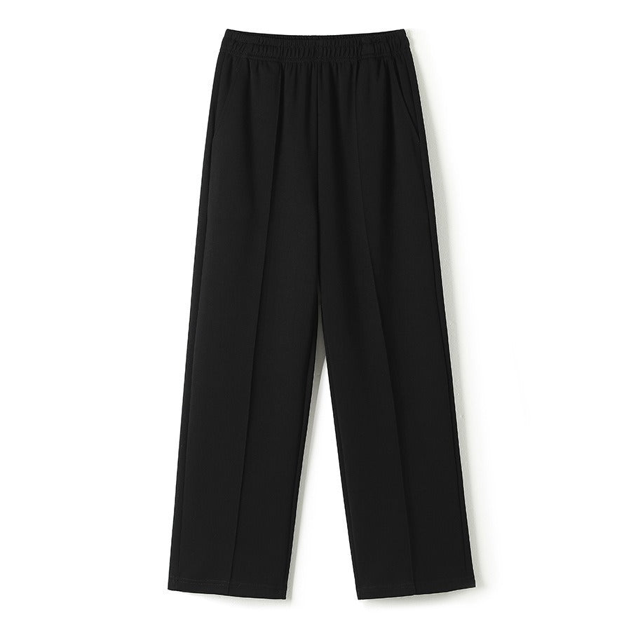 Women's High Waist Wide Leg Sweatpants Mid-line Sports