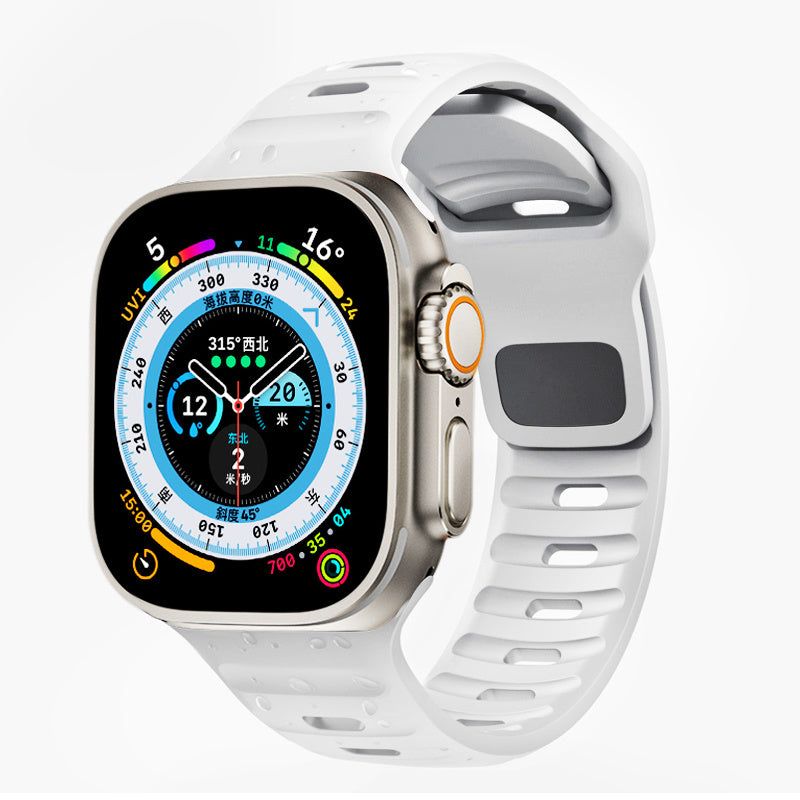 New Creative Fluoro Rubber Watch Band