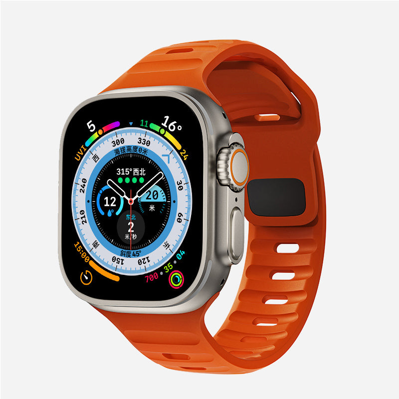 New Creative Fluoro Rubber Watch Band