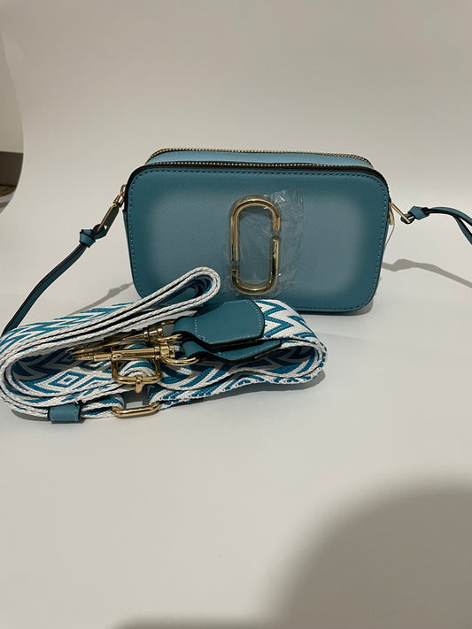 Marc jacobs light blue cross body bag