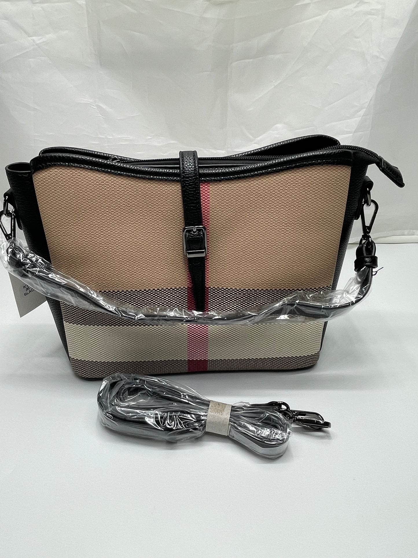 Burberry bucket style bag with long strap shoulder/handbag