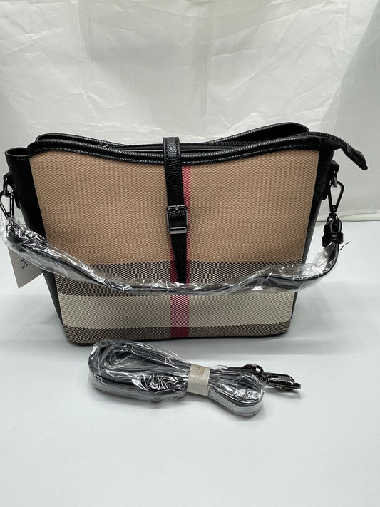 Burberry bucket style bag with long strap shoulder/handbag