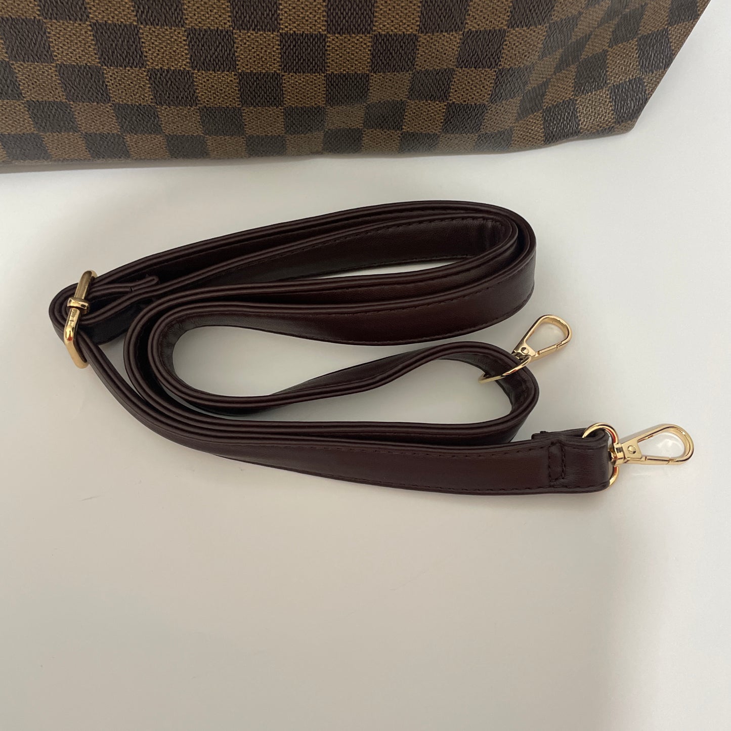 Louis Vuitton canvas tote bag large size with long strap included