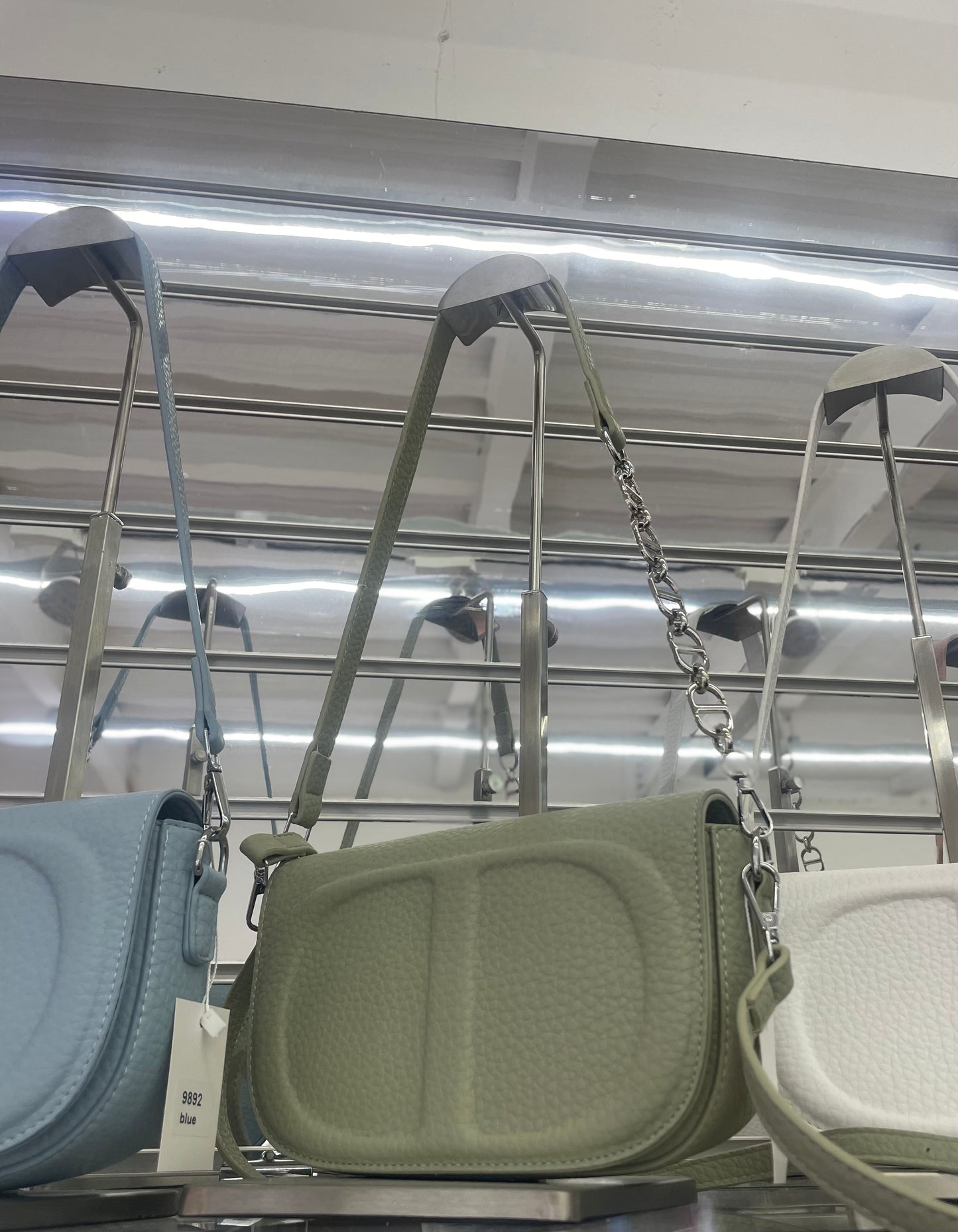 Christian Dior crossbody shoulder bag in two colours