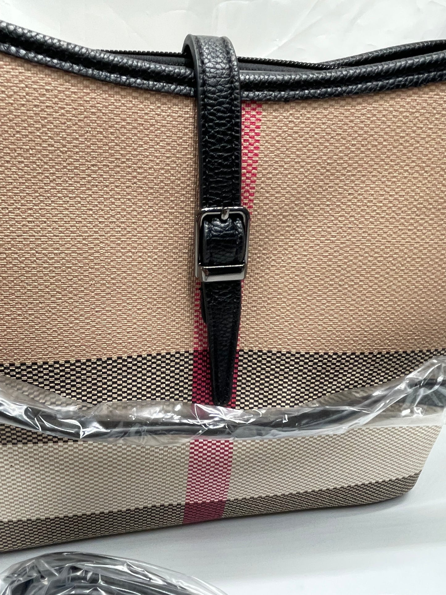 Burberry bucket style bag with long strap shoulder/handbag