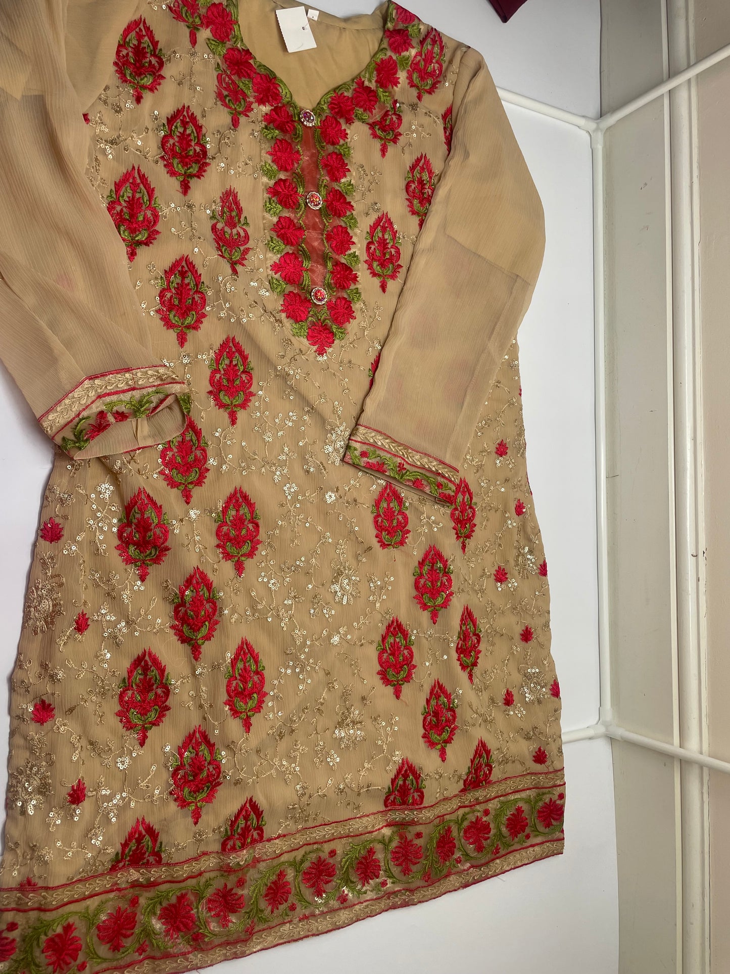 3 pcs chiffon suit formal wear