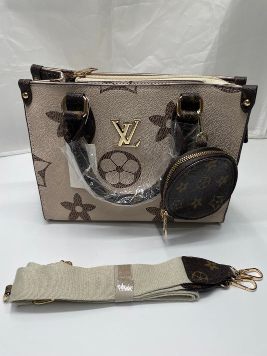 Lv tote bag with coin bag