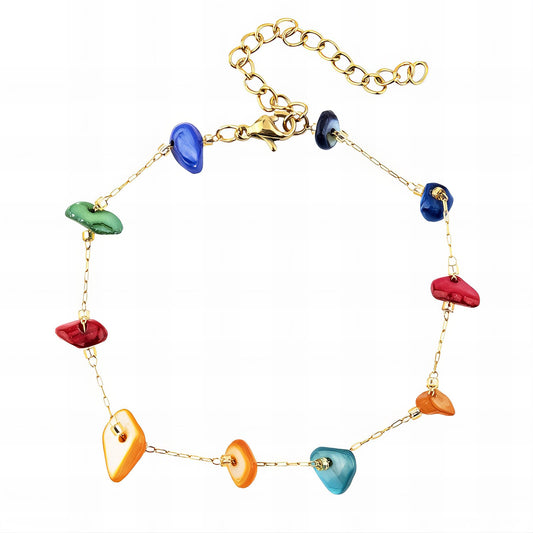 18K gold plated Stainless steel bracelet, Intensity