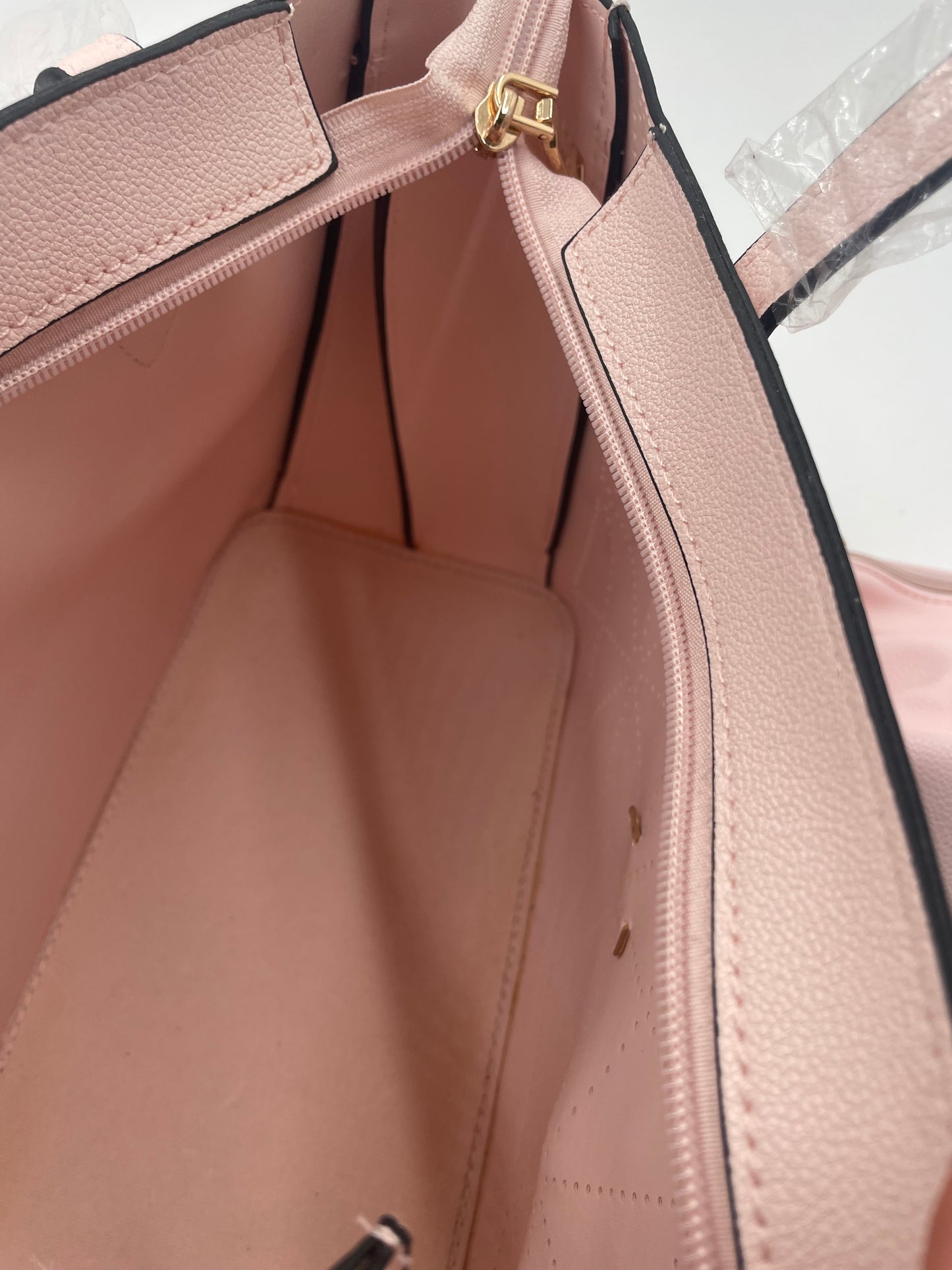 Michael kors tote handbag light pink