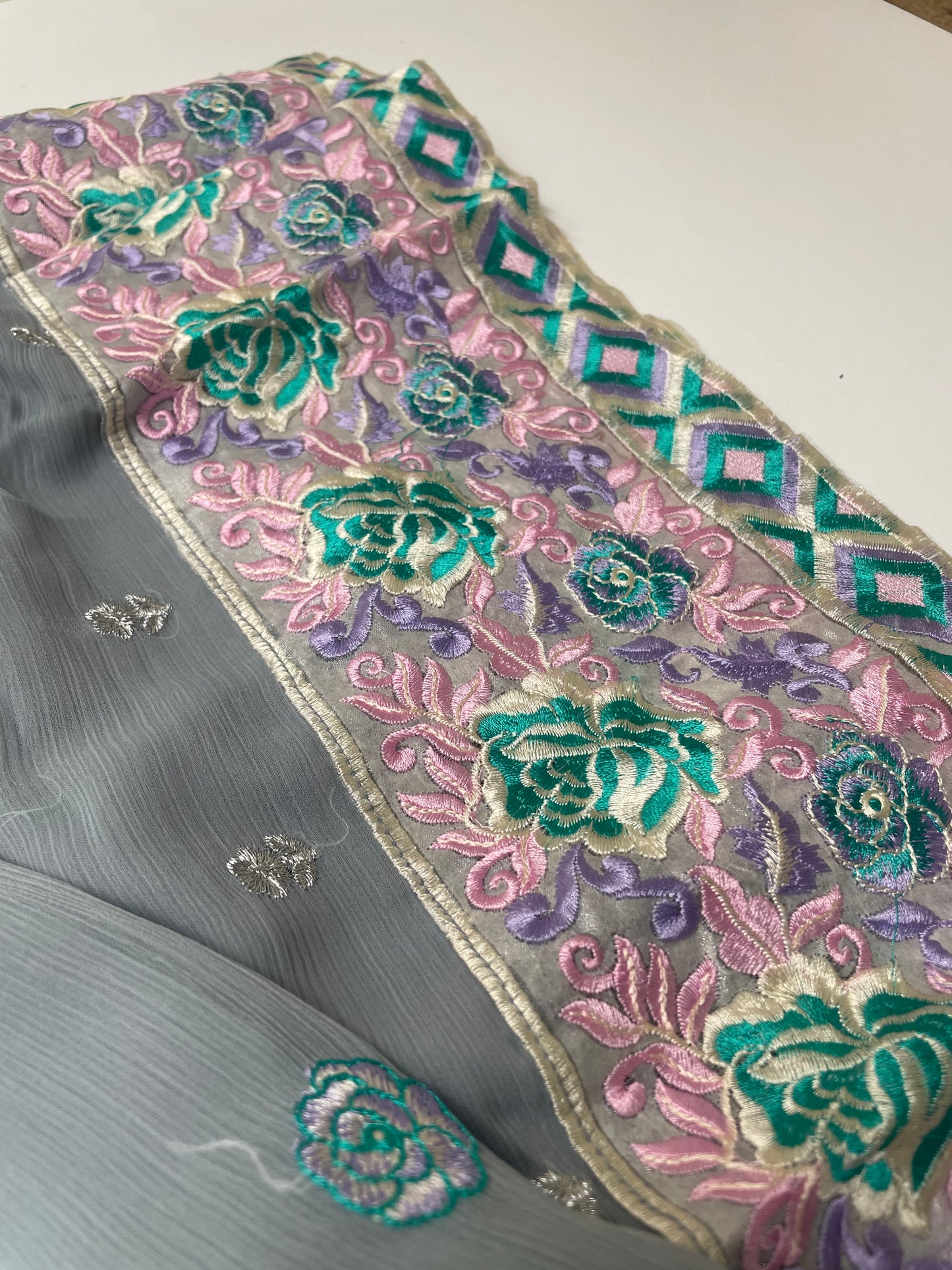 3 pcs chiffon suit formal wear